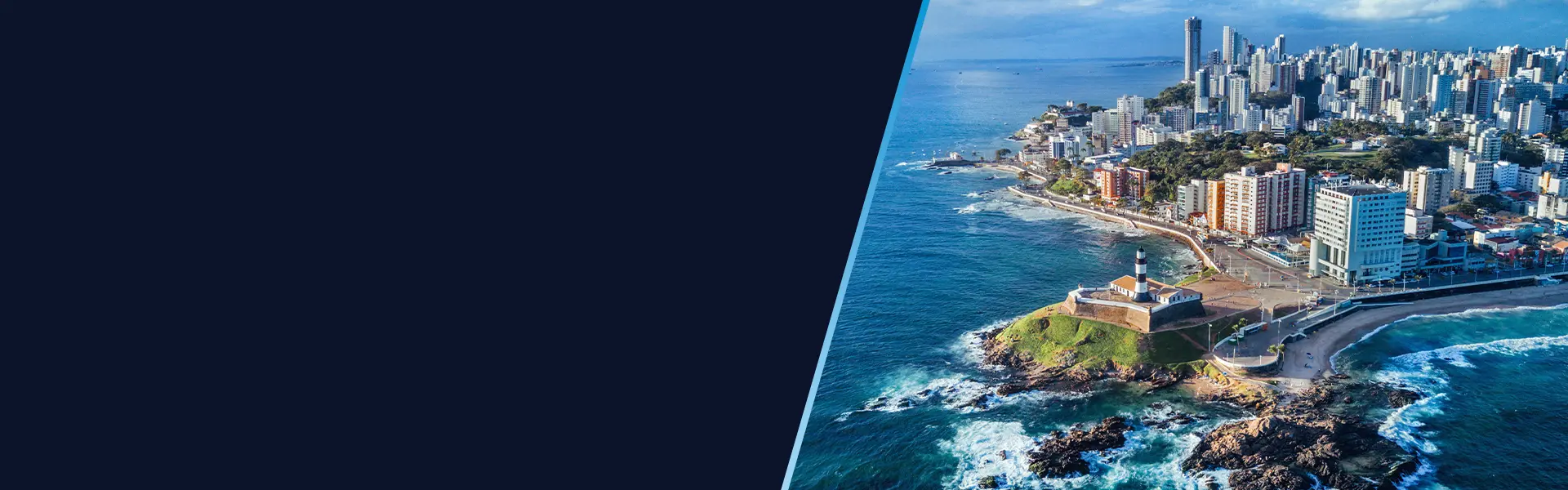 Internet banda larga com fibra em Salvador.